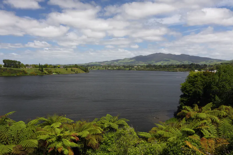 Lake Karapiro in the Waikato region